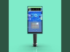 JP181 8-Inch Dual-Lens WDR Camera Pedestrian Turnstile Access Control Device with Card Reader