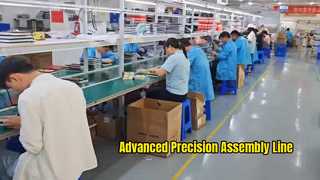The company’s production workshop assembly line
