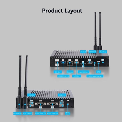 Buy K-Series (K010/ K200/ K300/ K400) Industrial-grade Embedded Computer 157x 125x 28mm online manufacture