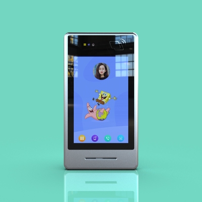 Buy JP171 Vertical Monocular Biometric Face Scanner 7-inch with Card Swipe Function for Attendance Clocking Android 11 System online manufacture