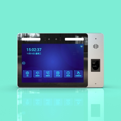 Buy JP1110 Horizontal Wall-Mounted Finger Vein & Face Recognition 10.1-inch Biometric Face Scanner Access Control Terminal online manufacture