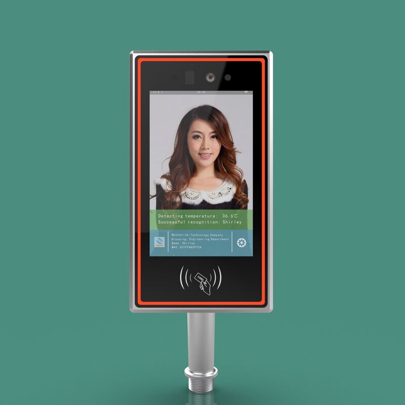 Swipe Card Face Recognition Access Control Terminal 8 Inch WIN10 System