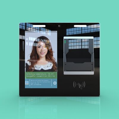 7 Inch Android Gate Face Recognition Terminal Column Type Face Scan Attendance Machine