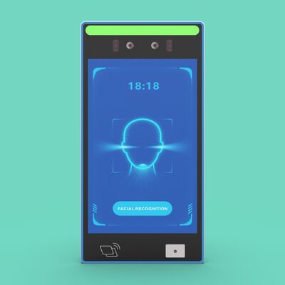 Android Card Face Recognition Temperature Measurement Device Scanner
