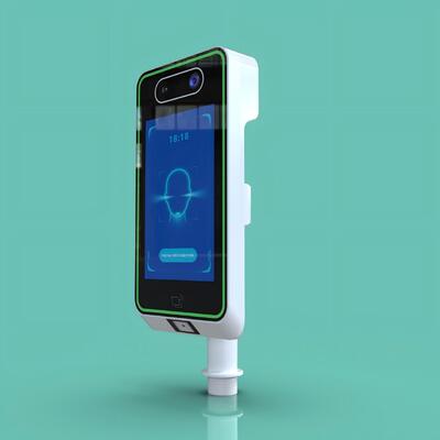 5 inch Facial Recognition Terminal With Body Temperature Detection