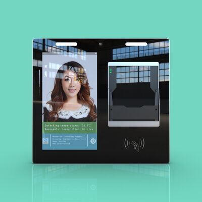 7 Inch Android Gate Face Recognition Terminal Column Type Face Scan Attendance Machine