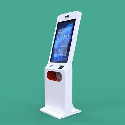 8 Inch Column Facial Recognition And Temperature Scanner WIN10 32G  + 256G Disposition